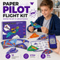 ✈️ 50% RABATT NU! ✨ Kreativt DIY-pappersflygplan - Bygg & Kasta 10 Modeller, Pedagogisk STEM-leksak för Barn 6-12 År 🎯🧠