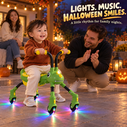 Hopfällbar Mantis balanscykel för barn