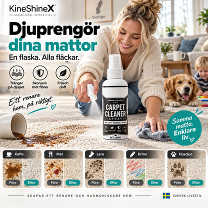 🔥 50 % RABATT! Djuprengör mattan och ta itu med lukten där den börjar – kraftfull mattspray för hem, bil och textilytor