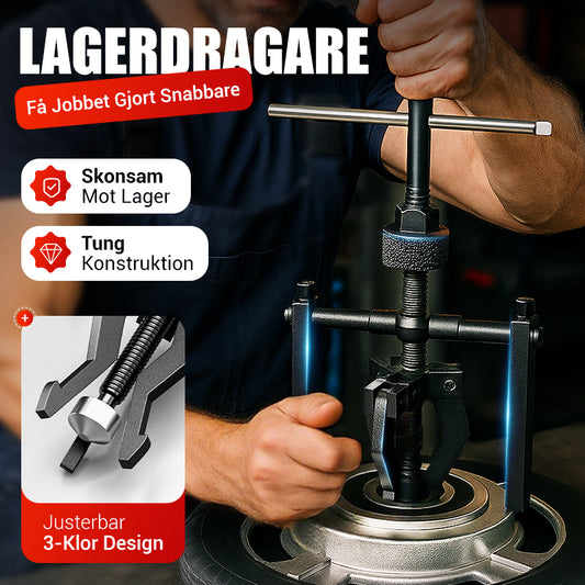 Arbetsbesparande 3-jaw delad lagerenhet