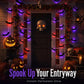 🦇Halloween-dekoration: 3D-LED-vägglampa i form av en fladdermus