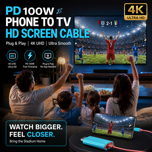 🔥 50% RABATT NU! USB-C till HDMI-adapterkabel – streama, spela & ladda samtidigt – perfekt för Switch, mobil & surfplatta 📱💻📺.