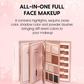 ⏳LAST DAY SALE 50% OFF!!🎁✨ Magic Makeup Book – All-in-One Cosmetic Palette with Eyeshadows, Blush, Highlighter & Lip Gloss | Perfect Christmas Gift for Her 🎄🇬🇧