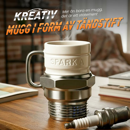 Kreativ tändstiftsmugg