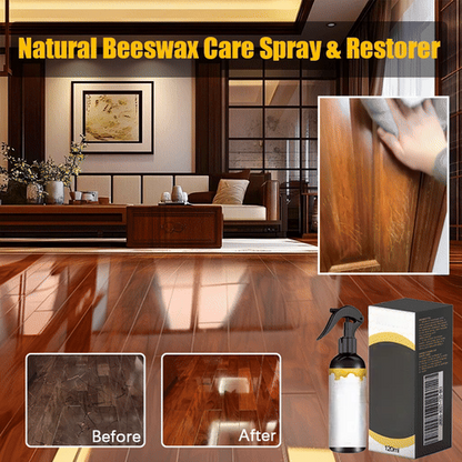 Naturlig balsamspray och reparationsbehandling med bivax