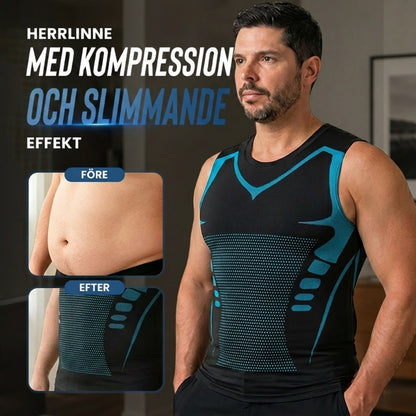 🔥 50% RABATT NU! 💪 Ionic Shaping Väst – Kompression & Kylning – Kroppskonturering & Ärmlös – Osynlig Under Kläder 🕶️