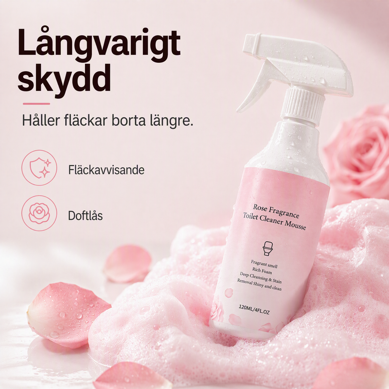 🥳 2026 HOT SALE 🥳 💞 Över 50.000 sålda! 🛁🧹 Badrumsrengöringsspray – löser upp kalkavlagringar, tvåltrester och vattenfläckar utan skrubbning. Används på glas, kakel och kranar – lämnar en fräsch botanisk doft. Mild formel, inga skarpa ångor! ✨💪