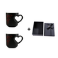 ☕ KÖP 3 FÅ 1 GRATIS! 💝 Färgskiftande Keramikmugg med Hjärtformat Handtag – För Alla Hjärtans Dag, Värmekänslig Design & Perfekt Romantisk Present ✨
