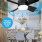 ⏳ SISTA DAGEN PÅ REA 50% RABATT 🔥 SmartBreez™ 40W LED-takfläkt med lampa – 20,5” ultratyst med fjärrkontroll 🎯 | E27 + GRATIS B22-adapter 🔌 | För sovrum 😴, kök 👩‍🍳 & garage 🛠️