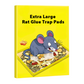 🐭✨ Extra Stora Klibbiga Musfällor - Giftfri Limyta för Effektiv Bekämpning av Skadedjur 🚫🧀