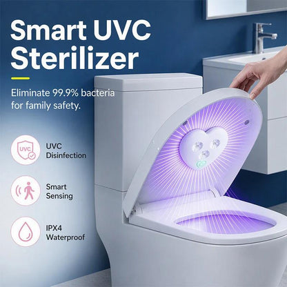 ⌛2026 Nyheter🚽Nytt UV-toalettsteriliseringslampsset – rent och bakteriefritt