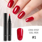 💅 ✨ One Step Nagel Gel Penna 🎨 Gratis Handhållen Mini UV-Nagellampa 💡
