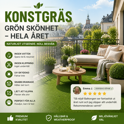 🌿 Konstgräs för trädgården