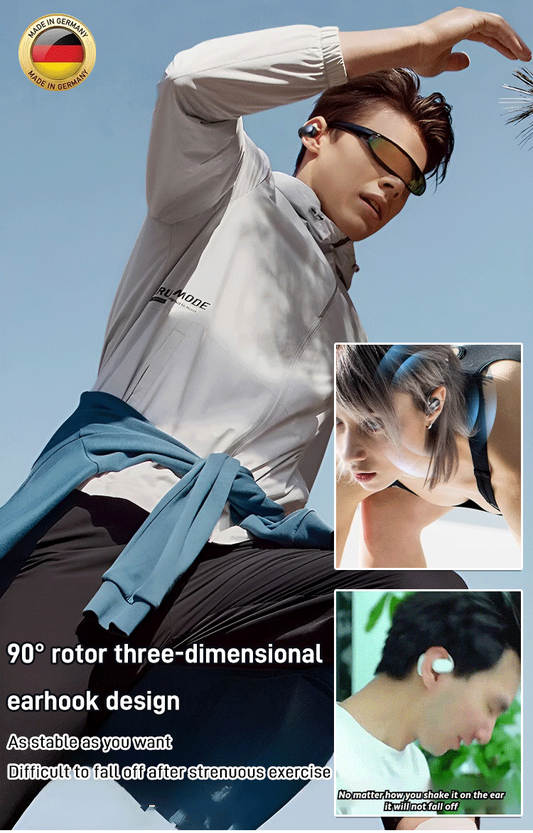 EirPods® öppet Bluetooth-headset med 3D-surroundljud