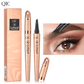 ✏️ KÖP 1, FÅ 1 GRATIS! ✨ 3D Microblading Penna – Vattentät, 4-in-1 Spets & Naturlig Ögonbrynseffekt 💄