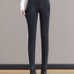 Kvinnors höga midja smala stretch varma magra jeans