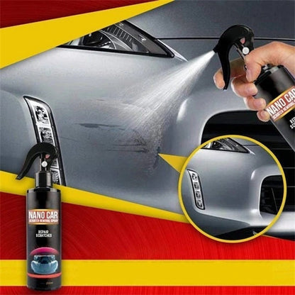 Nano-spray för borttagning av repor på bilar