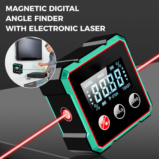 💥Magnetisk digital vinkelmätare med elektronisk laser🛠️