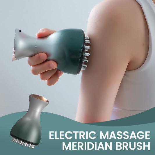 Kinesisk medicin och fysioterapi Elektrisk massage Meridianborst