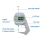 ⌛Digital Display Thickness Gauge Zinc Alloy Electronic LCD