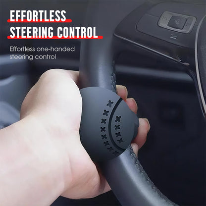 🚗 KÖP 2 FÅ 1! ✨ Ergonomisk rattknopp – halkfri struktur för bättre grepp under alla förhållanden 🔧💫