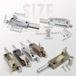 Spring Loaded Sliding Door Lock