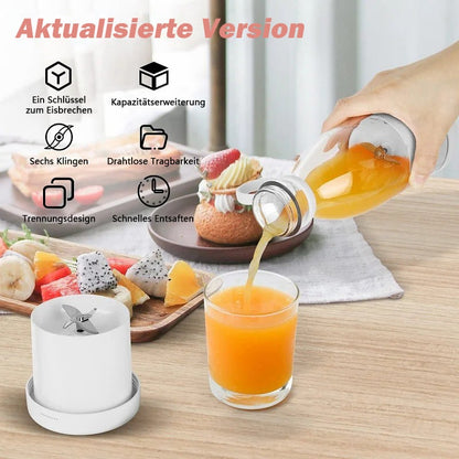 🌟🔥 55% RABATT! | Bärbar Juicepress – Färsk Juice & Smoothies När Som Helt, Var Som Helt!