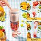 🌟🔥 55% RABATT! | Bärbar Juicepress – Färsk Juice & Smoothies När Som Helt, Var Som Helt!