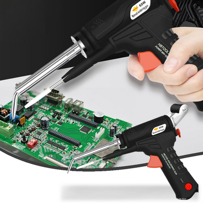 🔧 50% RABATT NU! ⚡ Effektivt Handhållet Lödverktygsset – Snabb Uppvärmning & Komplett Tillbehör – Perfekt för Elektronik & Reparationer 🛠️