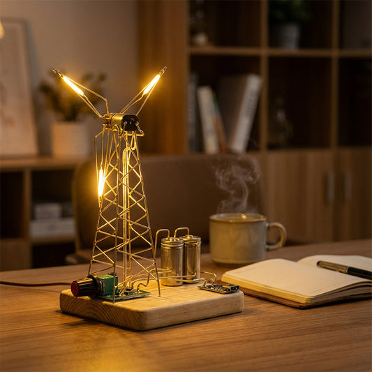 DIY Retro vindkvarn nattlampa kit