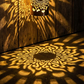 Solcelle Mandala Lampe til Have & Terrasse