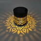 Solcelle Mandala Lampe til Have & Terrasse