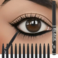 12-pack vattentät infällbar eyelinerpenna