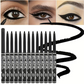 12-pack vattentät infällbar eyelinerpenna