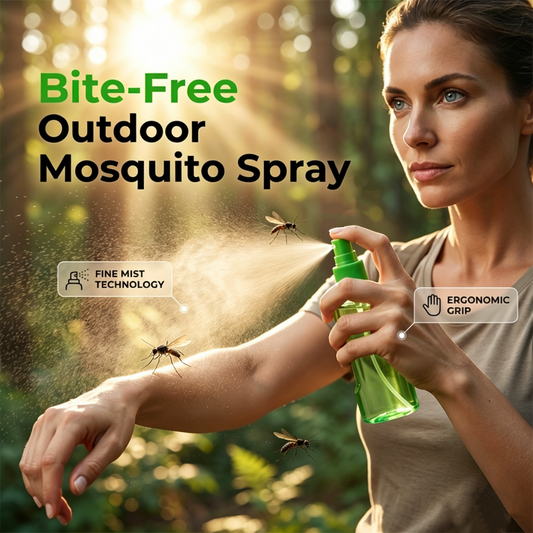🌿 Familjevänligt myggavvisande spray – skydda dina nära och kära på ett naturligt sätt! 🦟💚 Baserat på växtämnen, skonsamt mot huden, effektivt mot insekter – bekymmersfri utomhuslek för alla. 🌸✨