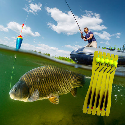 🥳 2026 HETFÖRSÄLJNING 🥳 💞 50 000+ SÅLDA! 🎣🌊 Högflytande flytkrok – Håller sig på perfekt djup, ljus färg lockar fler hugg. Vass högkolehaltigt stål. En spelförändrare för sportfiskare! 🐟✨