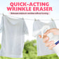 🥳 2026 HOT SALE 🥳 💞 50 000+ SÅLDA! 👔❤️‍🔥 Multifunktionell Skrynkelborttagningsspray – Tar bort skrynklor på några minuter – Tar bort lukt, skonsam mot tyger – Ingen strykning behövs! – Måste‑ha för resor 👕✨