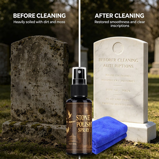 Tombstone Polish Spray med Handduk