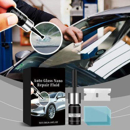 Sprickor Borta Glas Reparationssats