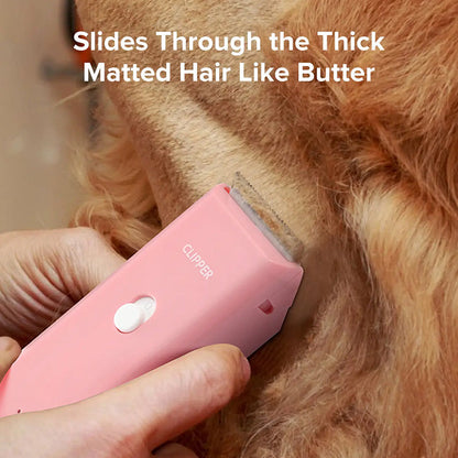 🐾 50 % RABATT NU! ✂️ Tyst & sladdlös djurklippare – IPX7 vattentät, keramiskt blad & 90 min driftstid – perfekt för hund, katt & pälsvård hemma 🛁