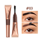 💖SISTA DAGEN – KÖP 1, FÅ 1 GRATIS!💕4-färgs avdragbar ögonbrynsfärg 🌈 – Vattenfast 💧, långvarig (upp till 3 månader!) ⏳ | Naturlig definition och en enkel ”wild brow”-look ✨