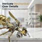 🐝 50 % RABATT! 🧩 Treva med rolig modellbyggnad – 3D‑pusselsats för montering av metallbi, detaljerad design, stabil metallkvalitet, perfekt för hobby