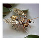 🐝 50 % RABATT! 🧩 Treva med rolig modellbyggnad – 3D‑pusselsats för montering av metallbi, detaljerad design, stabil metallkvalitet, perfekt för hobby