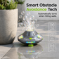 🛸 💥 Smart roterande UFO-bubblemaskin – 360° rotation, RGB-lampor och hinderundvikande ✨