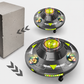 🛸 💥 Smart roterande UFO-bubblemaskin – 360° rotation, RGB-lampor och hinderundvikande ✨