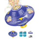 🛸 💥 Smart roterande UFO-bubblemaskin – 360° rotation, RGB-lampor och hinderundvikande ✨