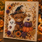 ⏳Tidsbegränsat specialerbjudande: 50 % rabatt⏰👻 Halloween-spökpärlkonst – gör-det-själv-kit – Skapa ett glittrande, läskigt-gulligt mästerverk till ditt hem