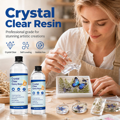 Crystal Clear Epoxy Resin Kit
