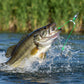 Fiskerigg med dubbelkrok och kort tafs med snabbkoppling