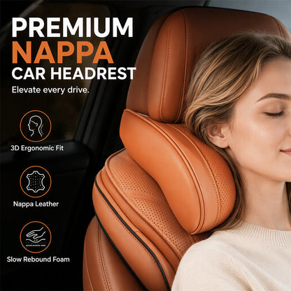 🚗💤 Slut på trötthet vid bilkörning! Universal memory-skum nackstöd för bilens huvudstöd – ergonomiskt stöd för långa resor.